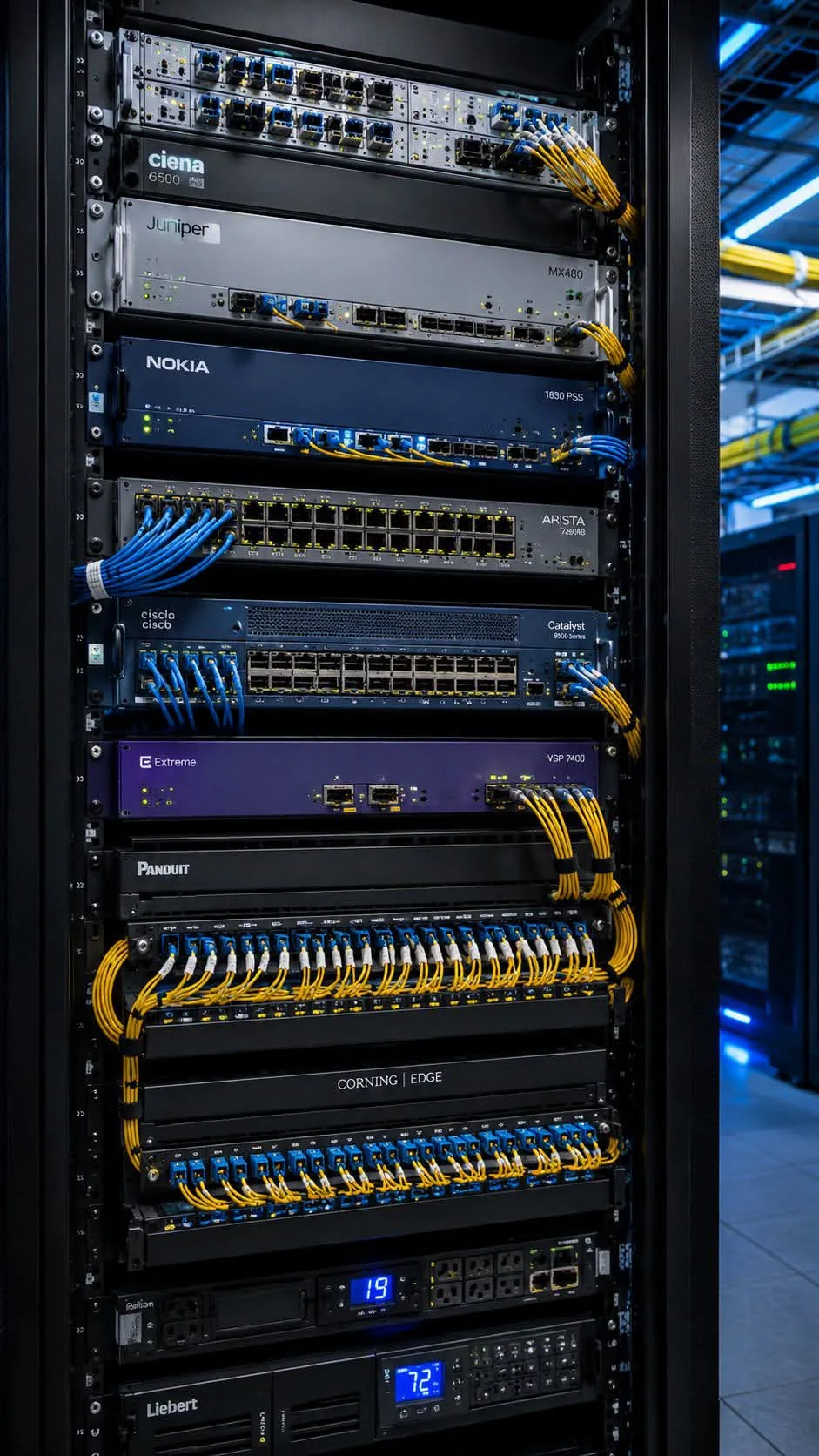 Networking, patching y organización de rack